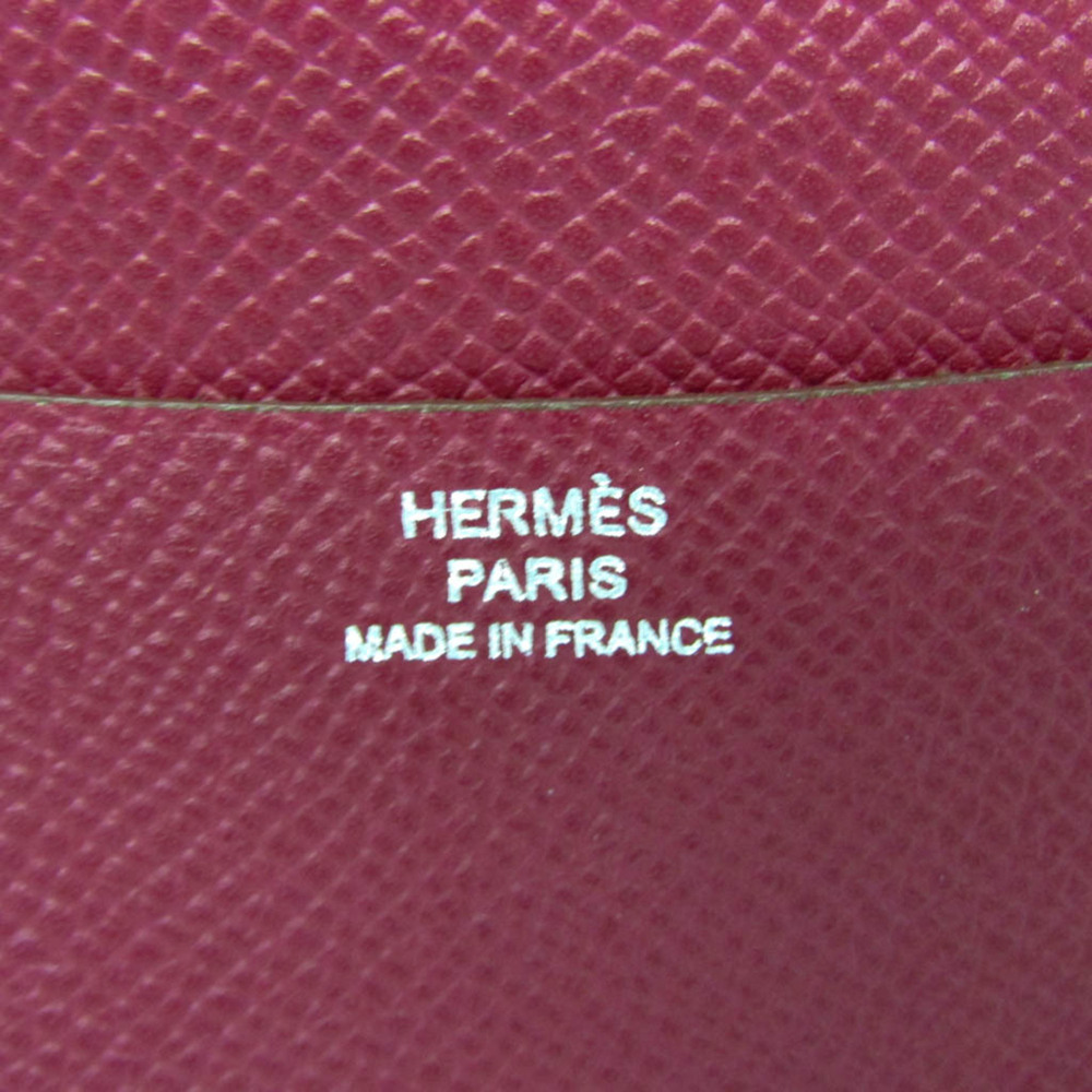 Hermes Compact Size Planner Cover Wine Agenda GM - Picture 12 of 13